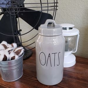 Rae Dunn OATS canister